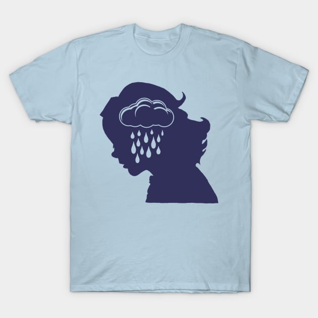 Rain Cloud T-Shirt by killmonkies